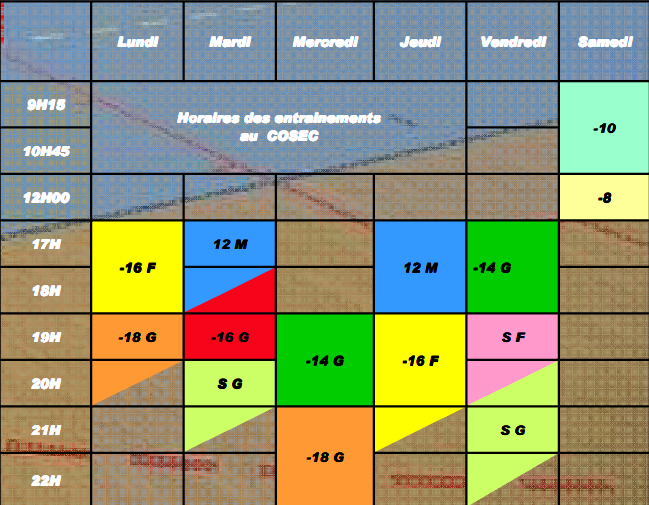 hand-planning Hebdomadaire