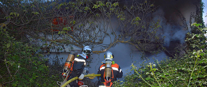 incendie ville laroque