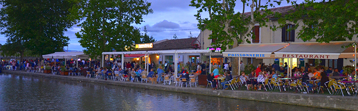 port de Trèbes nuit2013