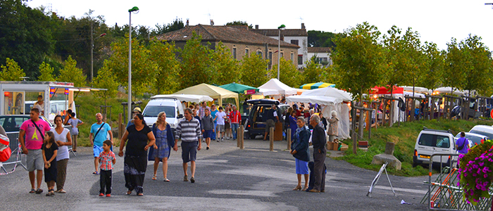 marché nocturne aout 2014 Trèbes