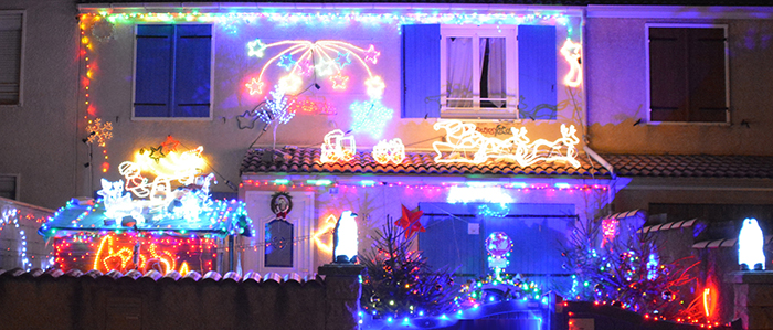 Belles décos de Noël à Trèbes