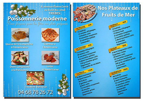 poissonnerie flyer noel 2015  x2 pt