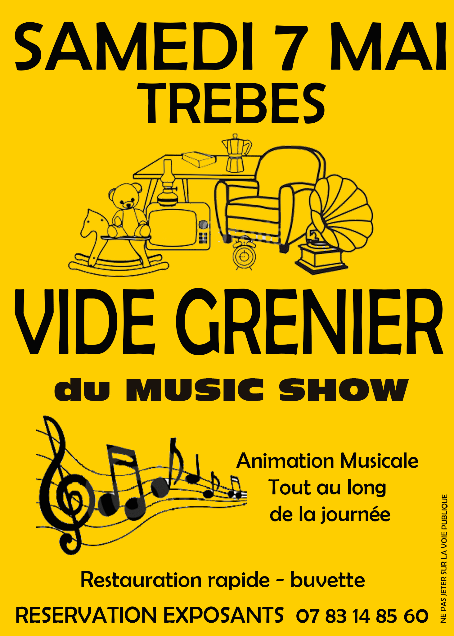 music show vide grenier mai 2016