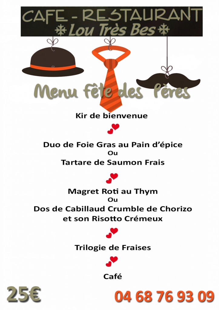 Lou Tres Bes fête des pères 2016