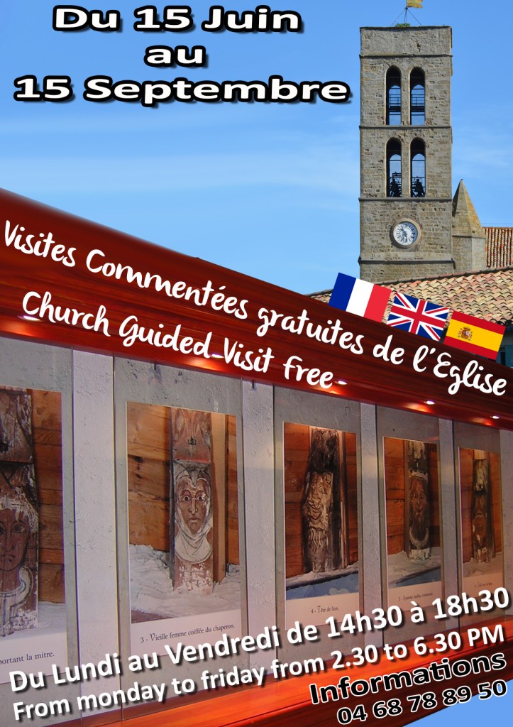 église Trèbes Visites 2016