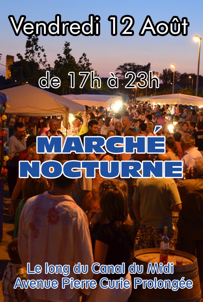 marché nocturne aout 2016