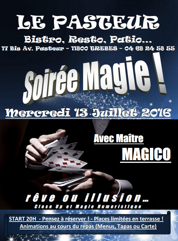 pasteur magie 13 juillet2016