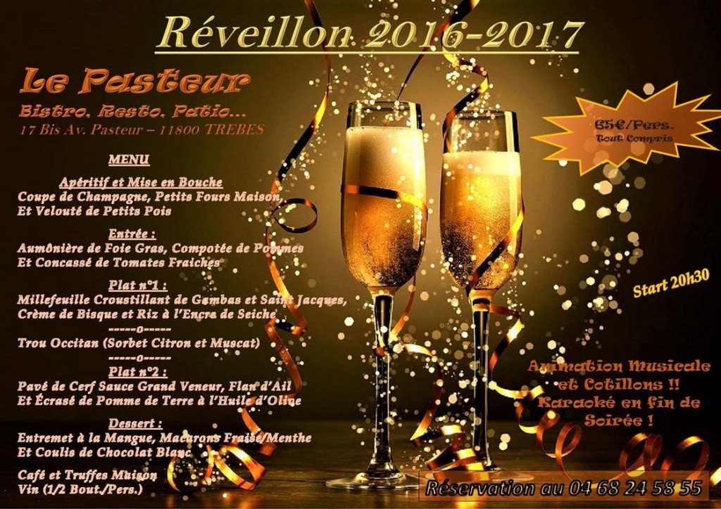 pasteur réveillon 2016-2017