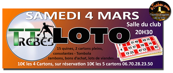 tt loto mars  FB  2017 2