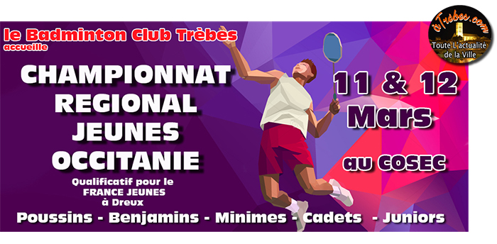 badminton affiche