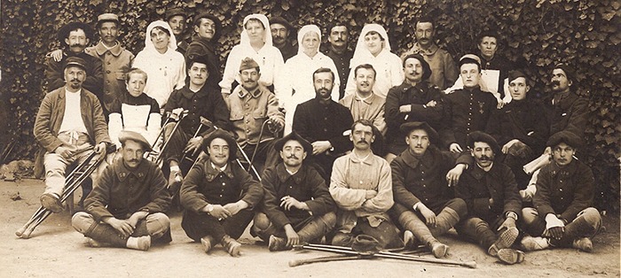 Trebes Blessés militaire 1