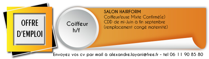 offre emploi hairform