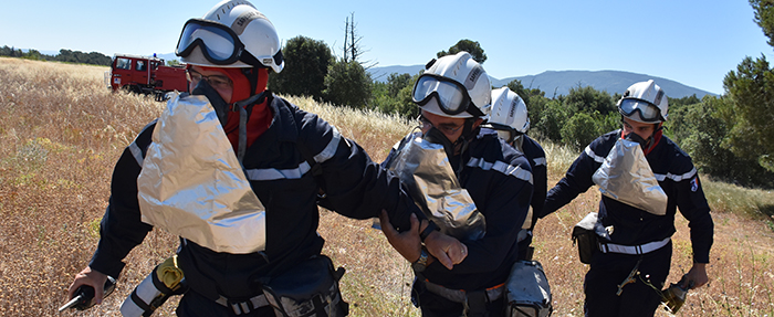 pompiers manoeuvre trèbes 2