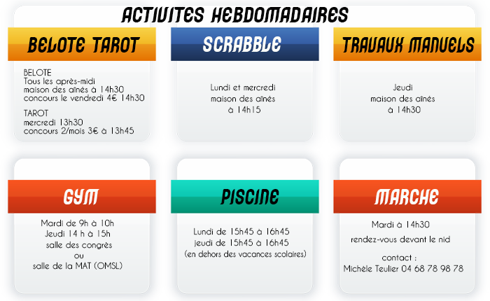 ainés activ hebdo