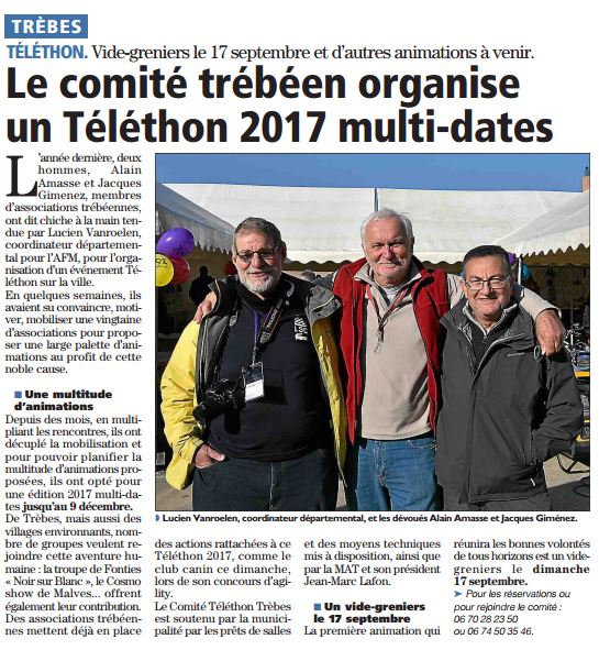 téléthon indep du 10 septembre