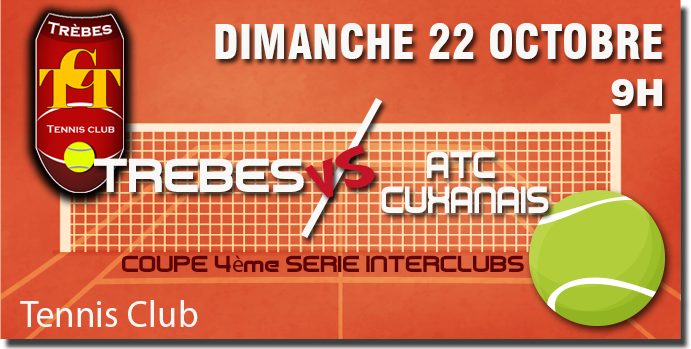 Tennis annonce 22oct