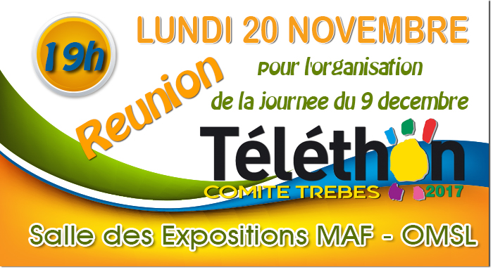 Téléthon réunion