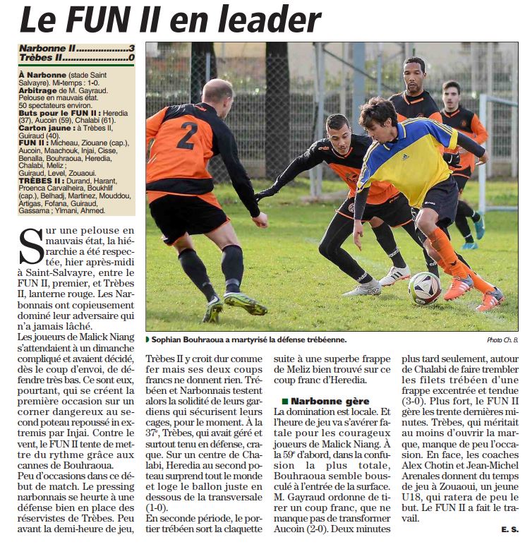 foot 11fev Trèbes 2- fun