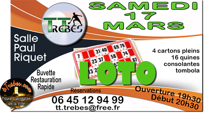 tt loto mars 2018 Trèbes 2