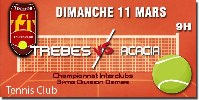 Tennis annonce 11mars