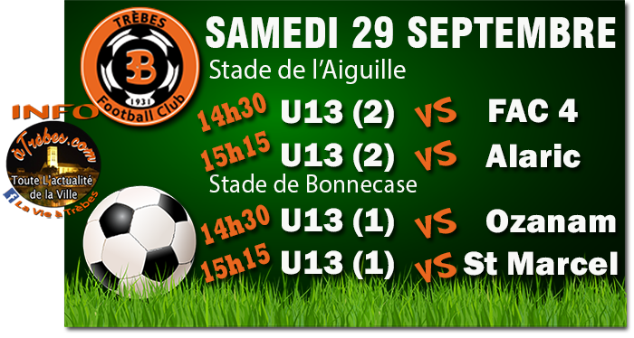 Foot TFC  JEUNES   29 sept2018