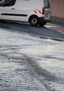 fuite d'eau