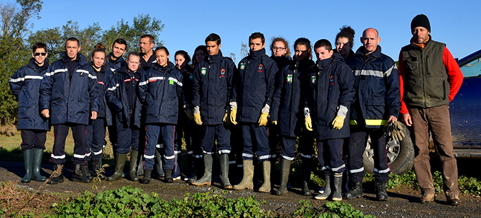 vignerons et pompiers Trèbes 2