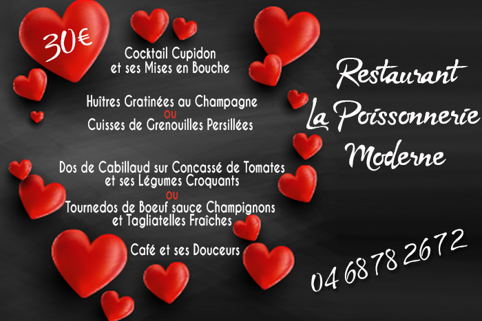 poissonnerie menu st val 2019