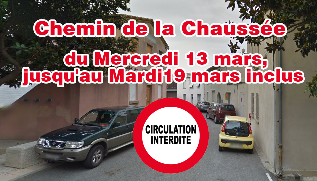 interdiction chaussée