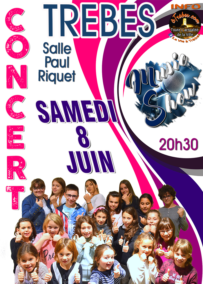 afficheconcert juin2019 Trèbes