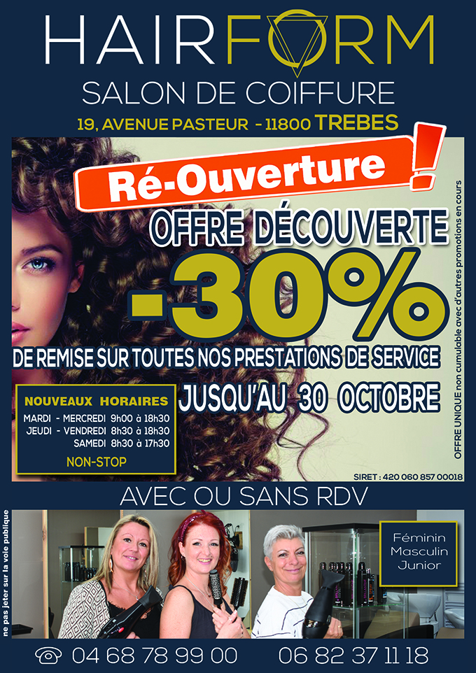 HAIR FORM affiche A1