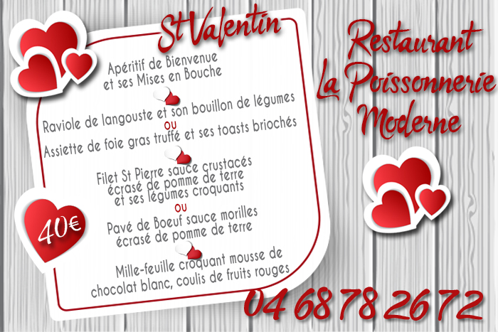 poissonnerie menu st val 2020