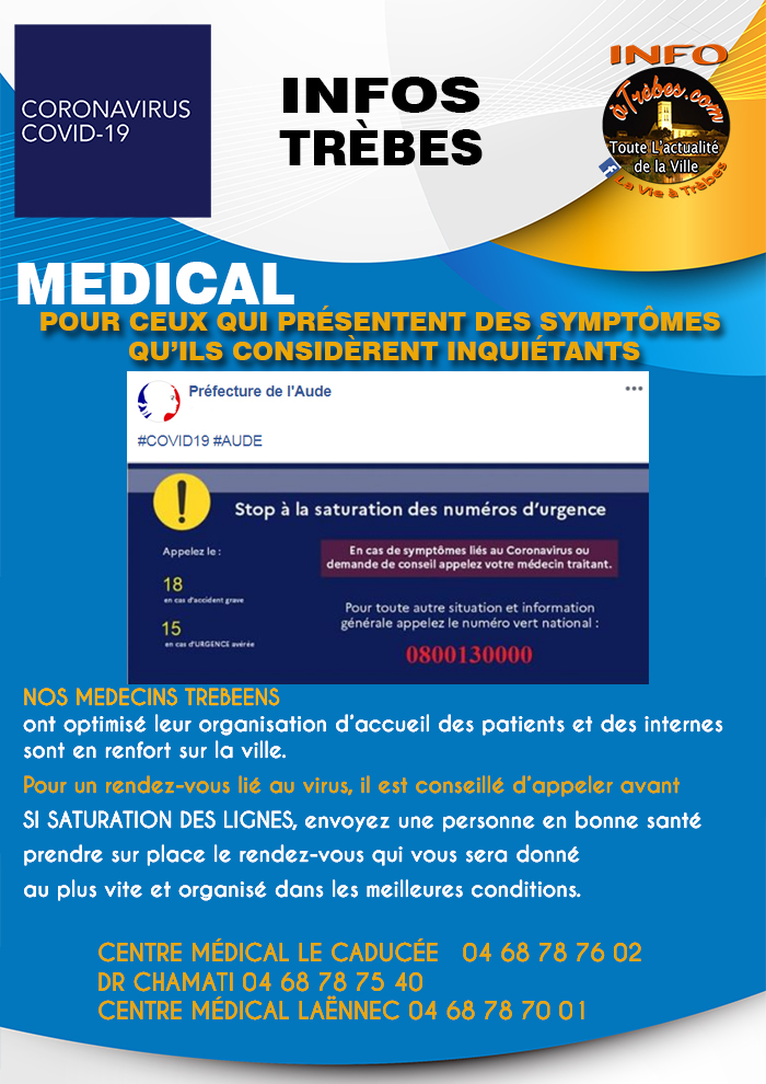 Infos médecins