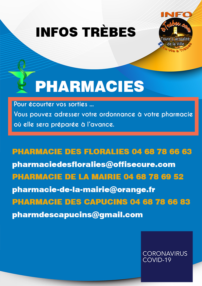 Infos pharmacie