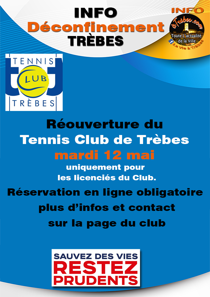 Tennis reprise 12 mai